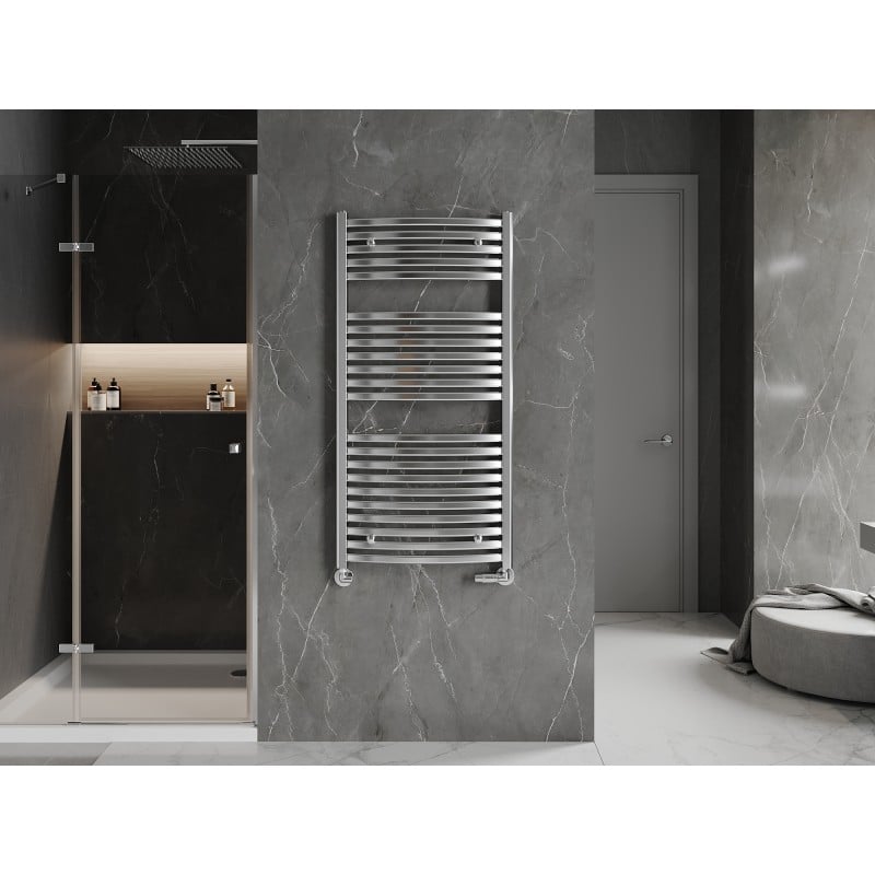 Mexen Helios radiateur de salle de bain 1200 x 600 mm, 521 W, chrome - W103-1200-600-00-01
