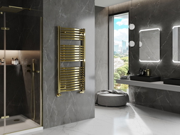 Mexen Helios radiateur de salle de bains 1200 x 600 mm, 521 W, doré - W103-1200-600-00-50