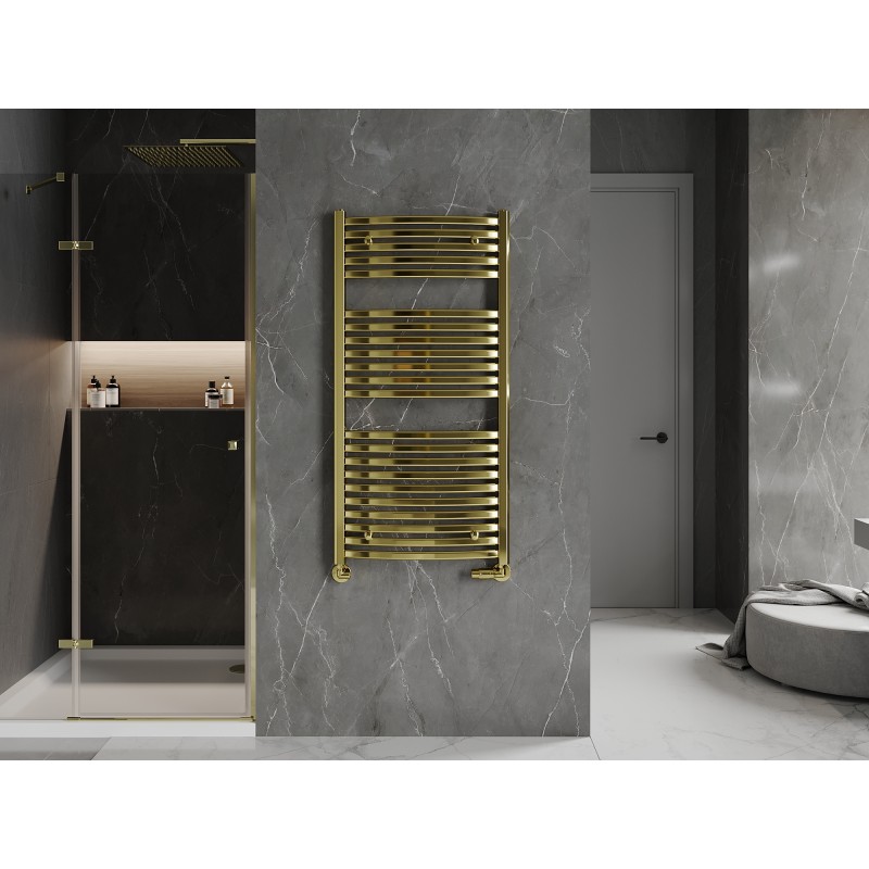 Mexen Helios radiateur de salle de bain 1200 x 600 mm, 521 W, doré - W103-1200-600-00-50