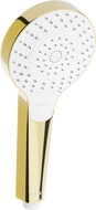 Mexen R-05 pommeau de douche à 3 fonctions, doré/blanc - 79505-50