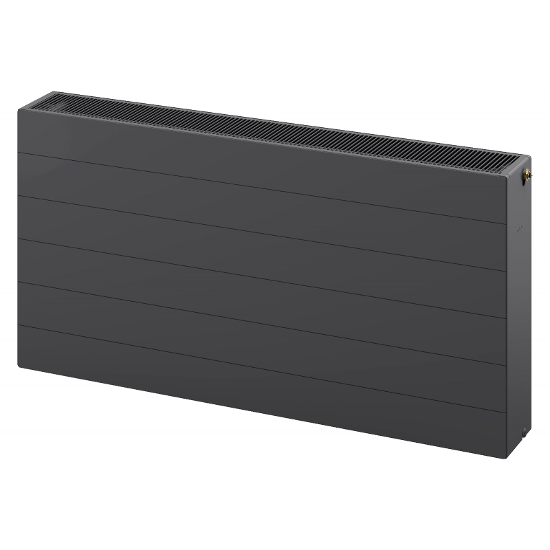 Radiateur à panneaux Mexen Line CVL33 400 x 1100 mm, raccordement inférieur, 1740 W, anthracite - W633L-040-110-66