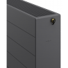 Radiateur à panneaux Mexen Line CVL33 400 x 1100 mm, raccordement inférieur, 1740 W, anthracite - W633L-040-110-66