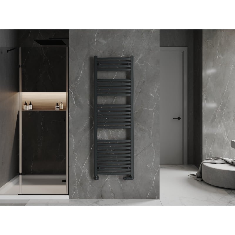 Mexen Helios radiateur de salle de bains 1500 x 500 mm, 676 W, anthracite - W103-1500-500-00-66