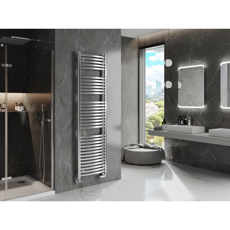 Mexen Helios radiateur salle de bain 1800 x 500 mm, 667 W, chromé - W103-1800-500-00-01