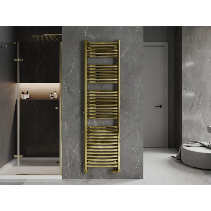 Mexen Helios radiateur de salle de bains 1800 x 500 mm, 667 W, doré - W103-1800-500-00-50