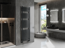 Mexen Helios radiateur de salle de bains 1800 x 500 mm, 844 W, anthracite - W103-1800-500-00-66