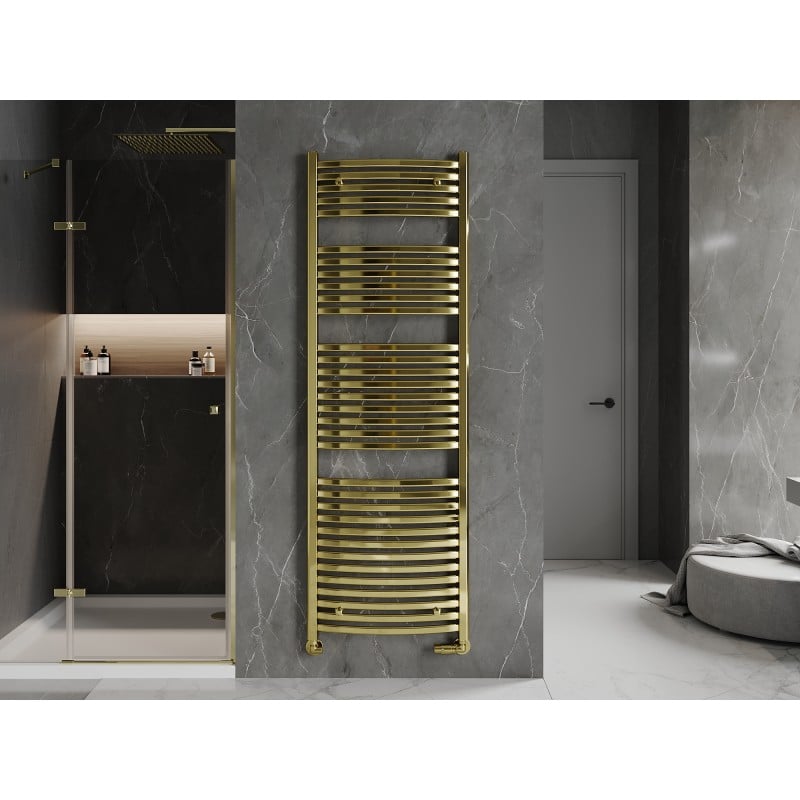 Mexen Helios radiateur de salle de bains 1800 x 600 mm, 782 W, doré - W103-1800-600-00-50