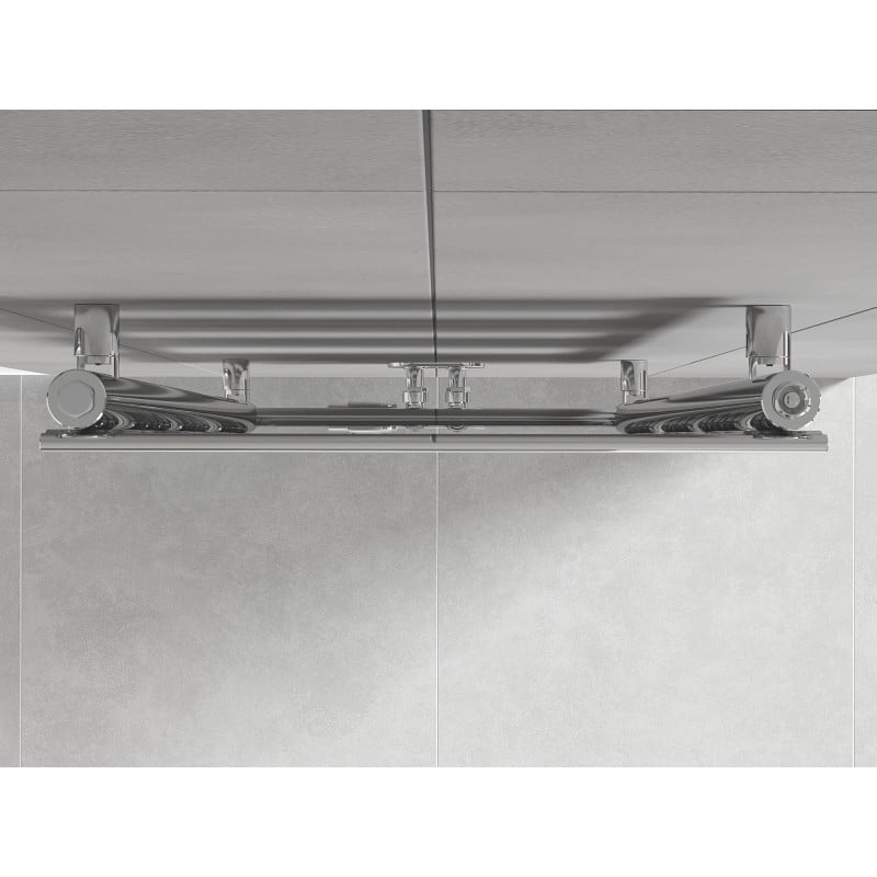 Mexen Ceres radiateur de salle de bains 1200 x 500 mm, 482 W, chromé - W111-1200-500-00-01