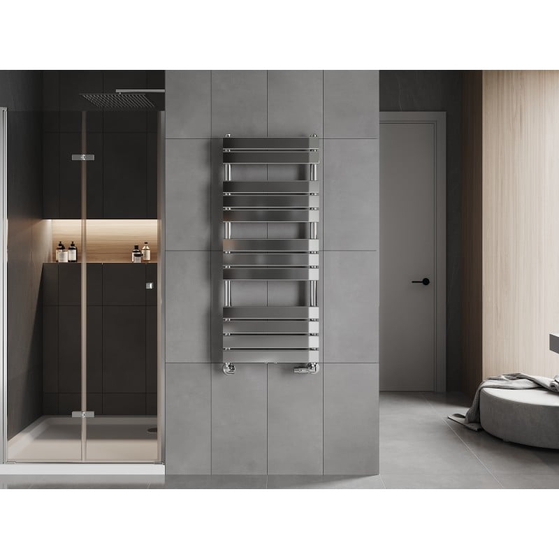 Mexen Ceres radiateur de salle de bains 1200 x 500 mm, 482 W, chromé - W111-1200-500-00-01