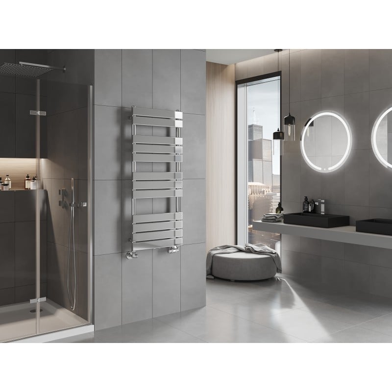Mexen Ceres radiateur de salle de bains 1200 x 500 mm, 482 W, chromé - W111-1200-500-00-01