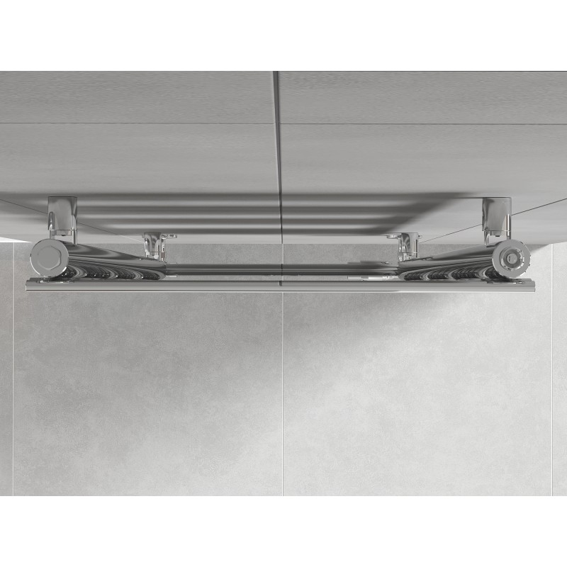 Mexen Ceres radiateur de salle de bains 1200 x 500 mm, 482 W, chromé - W111-1200-500-00-01