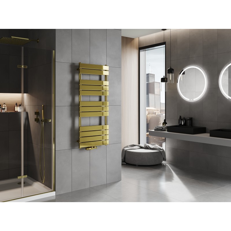Mexen Ceres radiateur de salle de bains 1200 x 500 mm, 482 W, doré - W111-1200-500-00-50