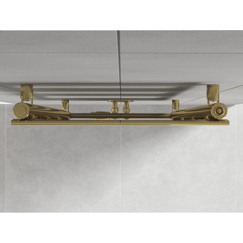 Mexen Ceres radiateur de salle de bains 1200 x 500 mm, 482 W, doré - W111-1200-500-00-50