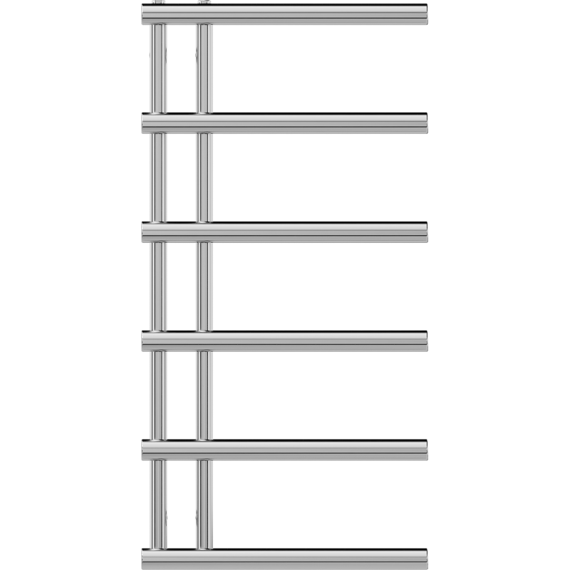 Mexen Jukon radiateur de salle de bain décoratif 988 x 500 mm, 246 W, chrome - W116-0988-500-00-01