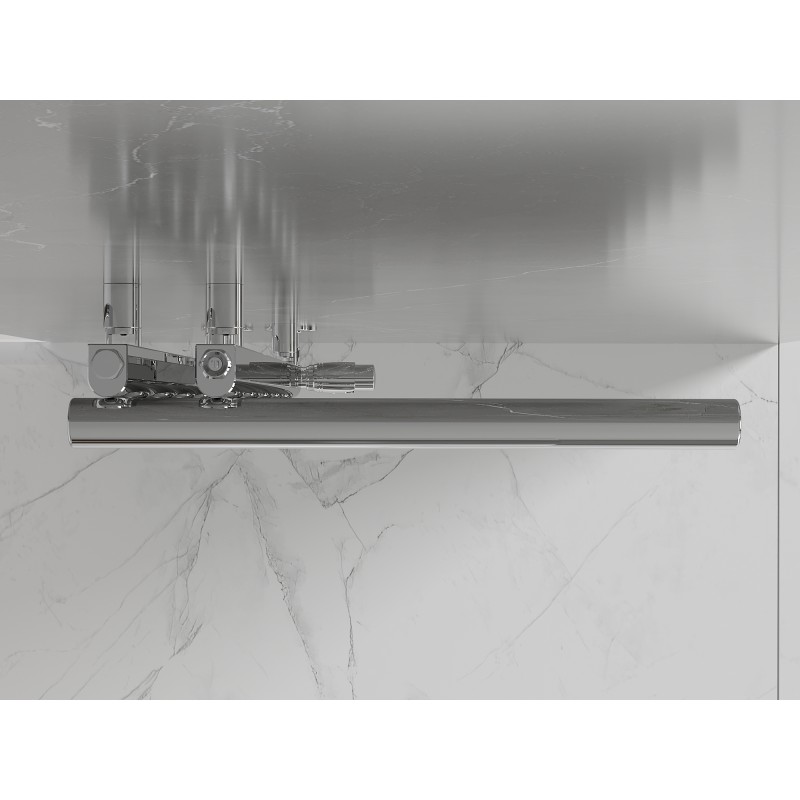 Mexen Jukon radiateur de salle de bain décoratif 988 x 500 mm, 246 W, chrome - W116-0988-500-00-01