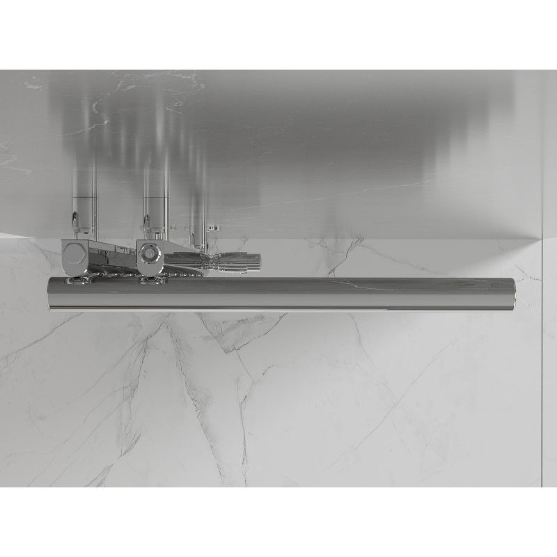 Mexen Jukon radiateur décoratif de salle de bain 988 x 500 mm, 246 W, chromé - W116-0988-500-00-01