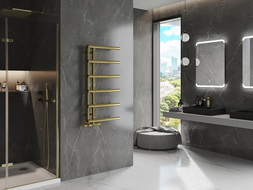 Mexen Jukon radiateur de salle de bain décoratif 988 x 500 mm, 246 W, doré - W116-0988-500-00-50