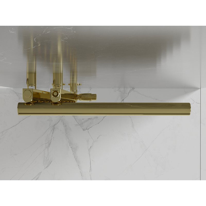 Mexen Jukon radiateur de salle de bain décoratif 988 x 500 mm, 246 W, doré - W116-0988-500-00-50