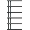 Mexen Jukon radiateur de salle de bain 988 x 500 mm, 461 W, anthracite - W116-0988-500-00-66