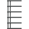 Mexen Jukon radiateur décoratif de salle de bains 988 x 500 mm, 461 W, anthracite - W116-0988-500-00-66