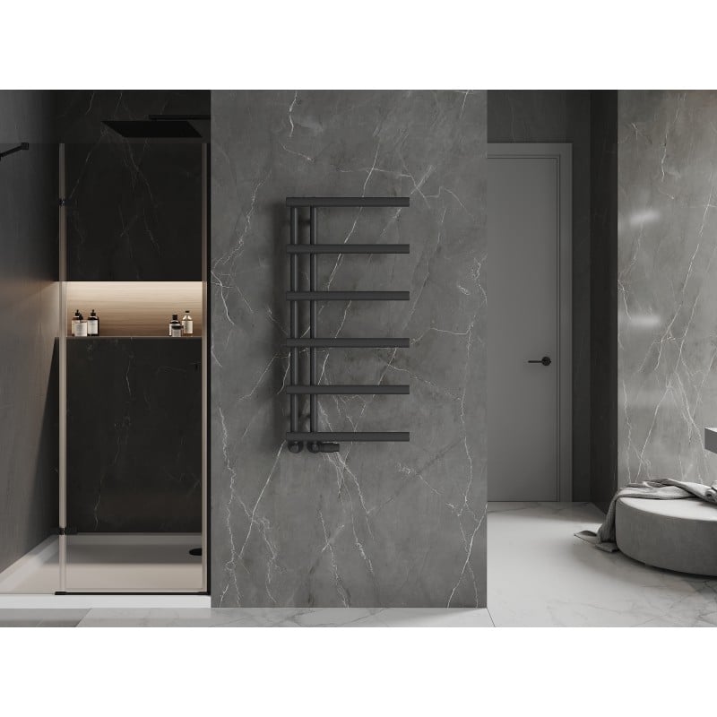 Mexen Jukon radiateur décoratif de salle de bains 988 x 500 mm, 461 W, anthracite - W116-0988-500-00-66
