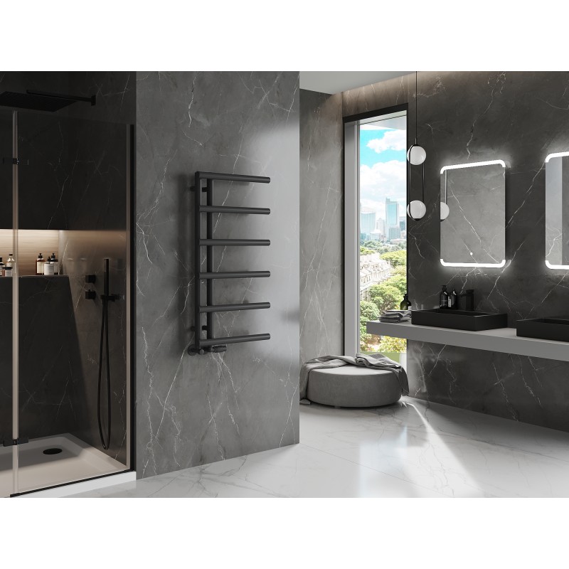 Mexen Jukon radiateur décoratif de salle de bains 988 x 500 mm, 461 W, anthracite - W116-0988-500-00-66