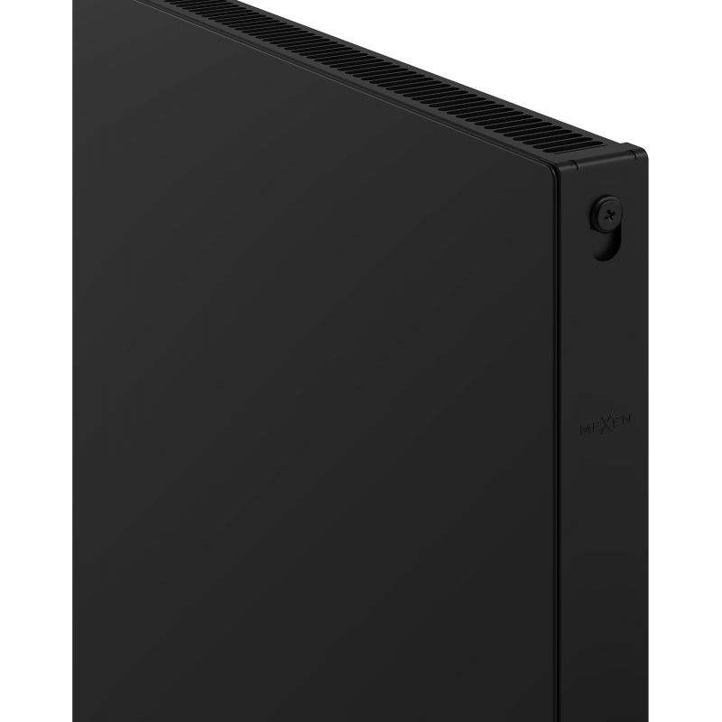 Mexen Flat CF11 radiateur plat 300 x 1200 mm, raccordement latéral, 546 W, noir - W411F-030-120-70