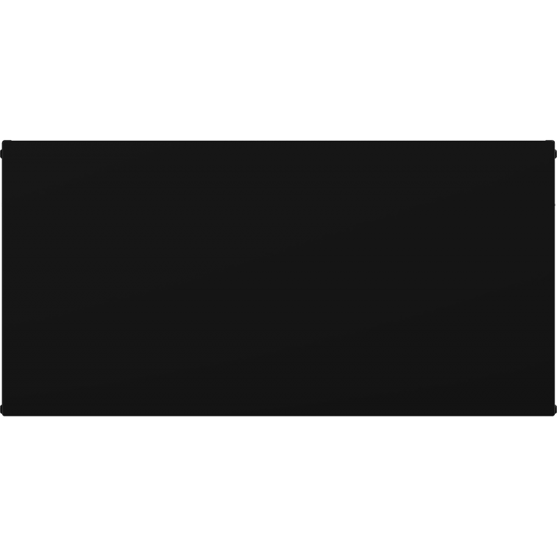 Mexen Flat CF11 radiateur à plaques 500 x 900 mm, raccordement latéral, 614 W, noir - W411F-050-090-70