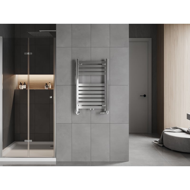 Mexen Uran radiateur de salle de bain 800 x 500 mm, 287 W, chrome - W105-0800-500-00-01