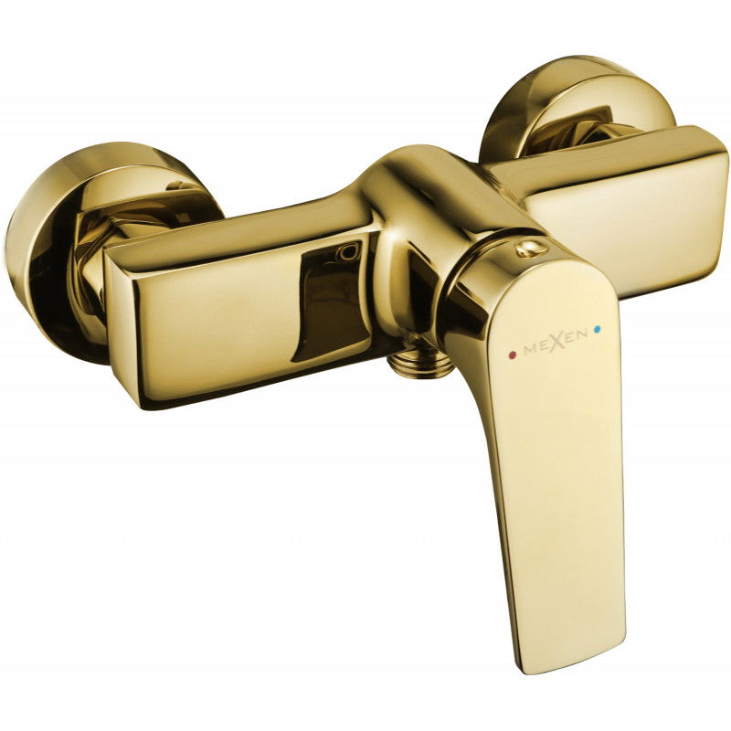 Mexen Lynx robinet de douche, Or - 745940-50
