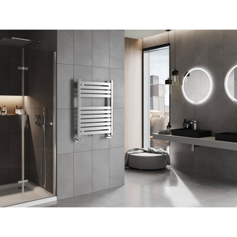 Mexen Uran radiateur de salle de bain 800 x 600 mm, 336 W, chrome - W105-0800-600-00-01