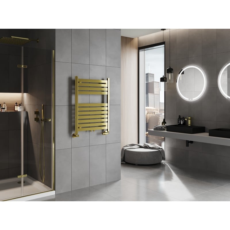Mexen Uran radiateur de salle de bain 800 x 600 mm, 336 W, doré - W105-0800-600-00-50