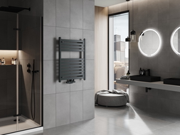 Mexen Uran radiateur de salle de bain 800 x 600 mm, 425 W, anthracite - W105-0800-600-00-66