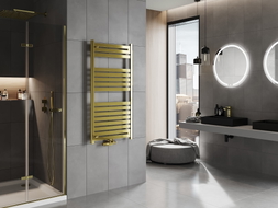 Mexen Uran radiateur de salle de bains 1200 x 600 mm, 492 W, doré - W105-1200-600-00-50