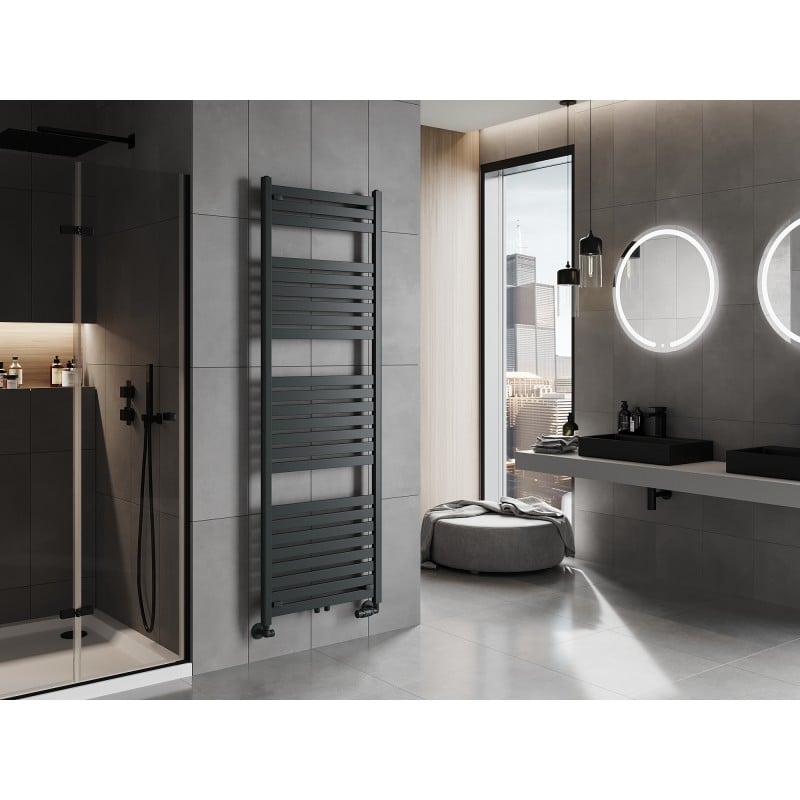 Mexen Uran radiateur de salle de bain 1800 x 600 mm, 934 W, anthracite - W105-1800-600-00-66