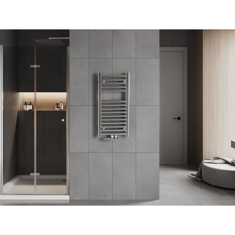 Mexen Hades radiateur de salle de bain 800 x 400 mm, 253 W, chromé - W104-0800-400-00-01