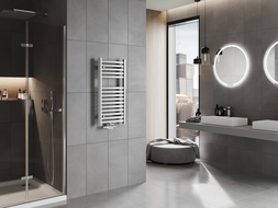 Mexen Hades radiateur de salle de bain 800 x 400 mm, 253 W, chrome - W104-0800-400-00-01