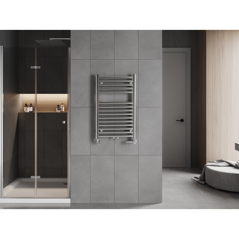 Mexen Hades radiateur de salle de bains 800 x 500 mm, 305 W, chrome - W104-0800-500-00-01