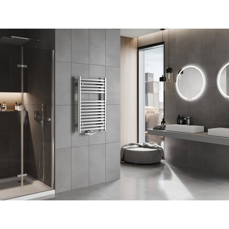 Mexen Hades radiateur de salle de bain 800 x 500 mm, 305 W, chrome - W104-0800-500-00-01
