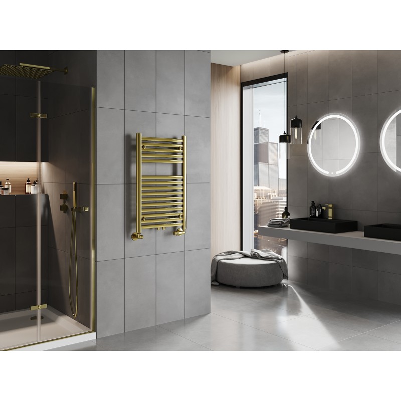 Mexen Hades radiateur de salle de bain 800 x 500 mm, 305 W, doré - W104-0800-500-00-50