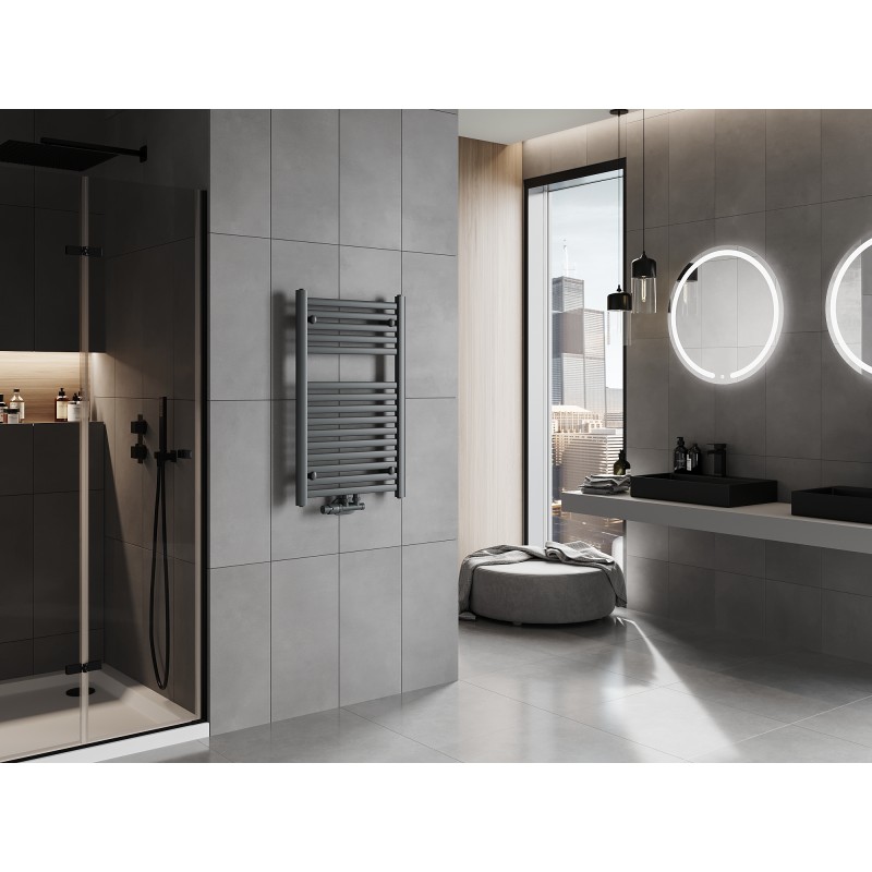 Mexen Hades radiateur de salle de bain 800 x 500 mm, 386 W, anthracite - W104-0800-500-00-66