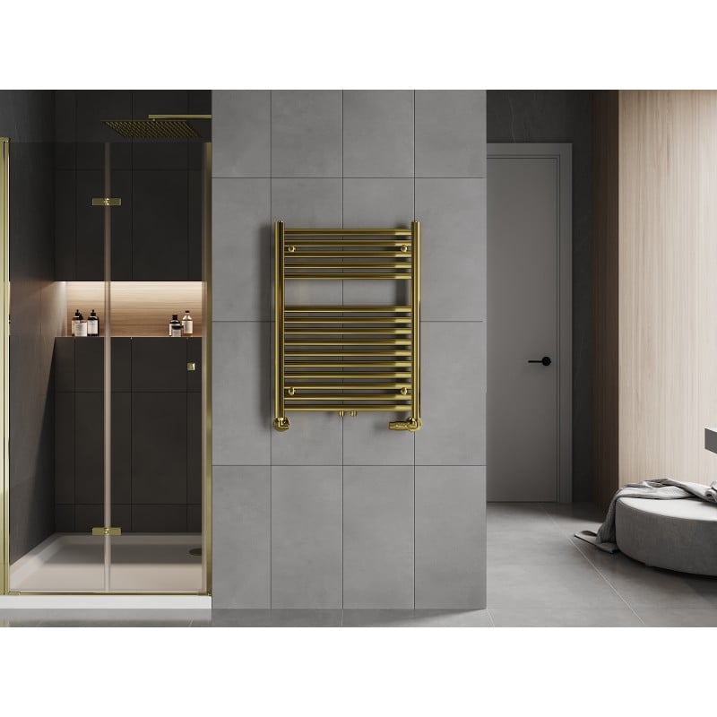 Mexen Hades radiateur de salle de bain 800 x 600 mm, 357 W, doré - W104-0800-600-00-50