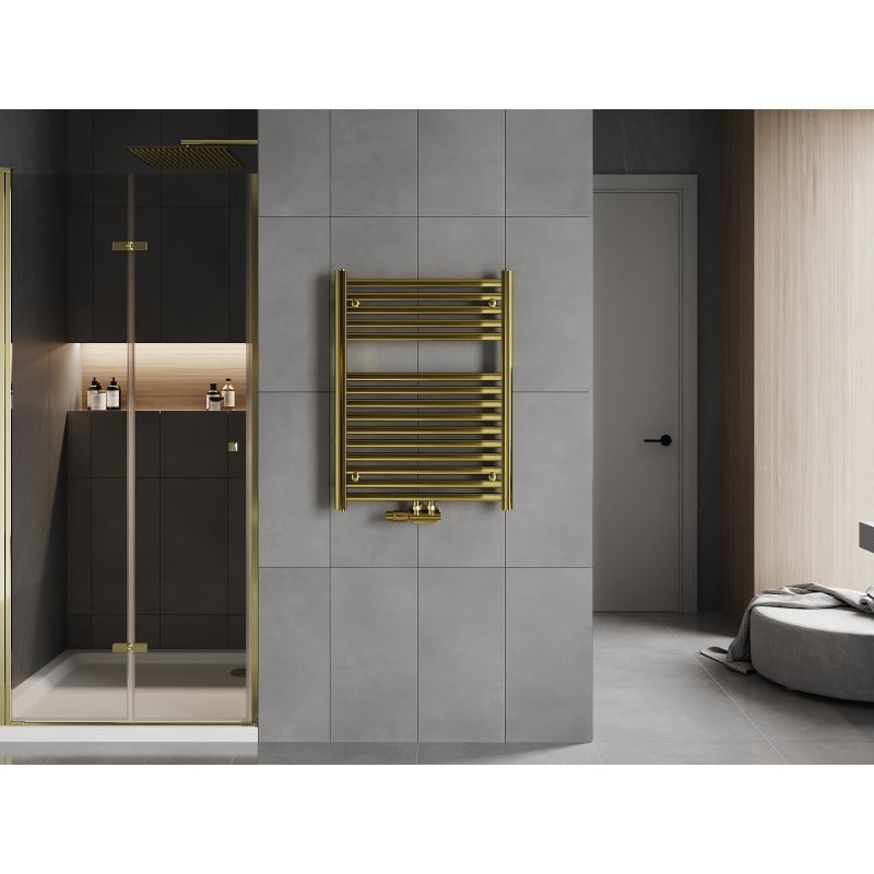 Mexen Hades radiateur de salle de bain 800 x 600 mm, 357 W, doré - W104-0800-600-00-50