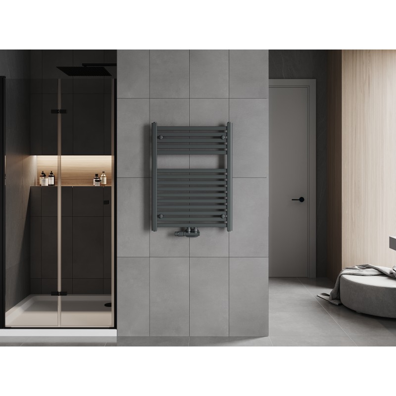 Mexen Hades radiateur de salle de bains 800 x 600 mm, 452 W, anthracite - W104-0800-600-00-66