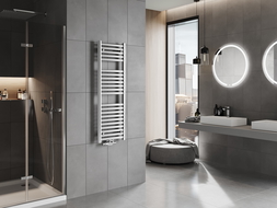 Mexen Hades radiateur de salle de bain 1200 x 400 mm, 373 W, chrome - W104-1200-400-00-01
