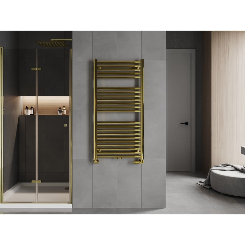 Mexen Hades radiateur de salle de bain 1200 x 600 mm, 527 W, doré - W104-1200-600-00-50