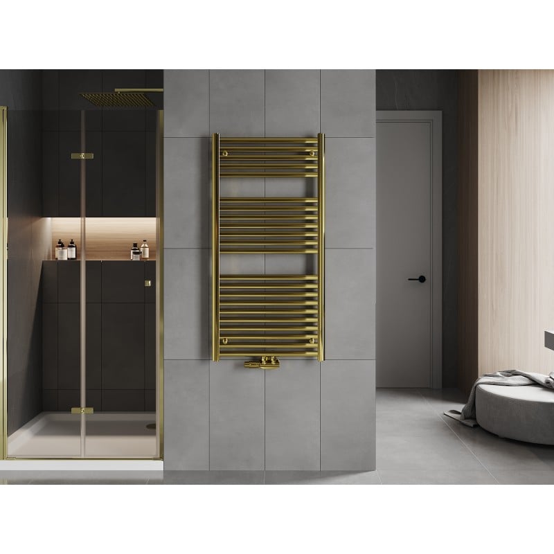 Mexen Hades radiateur de salle de bain 1200 x 600 mm, 527 W, doré - W104-1200-600-00-50