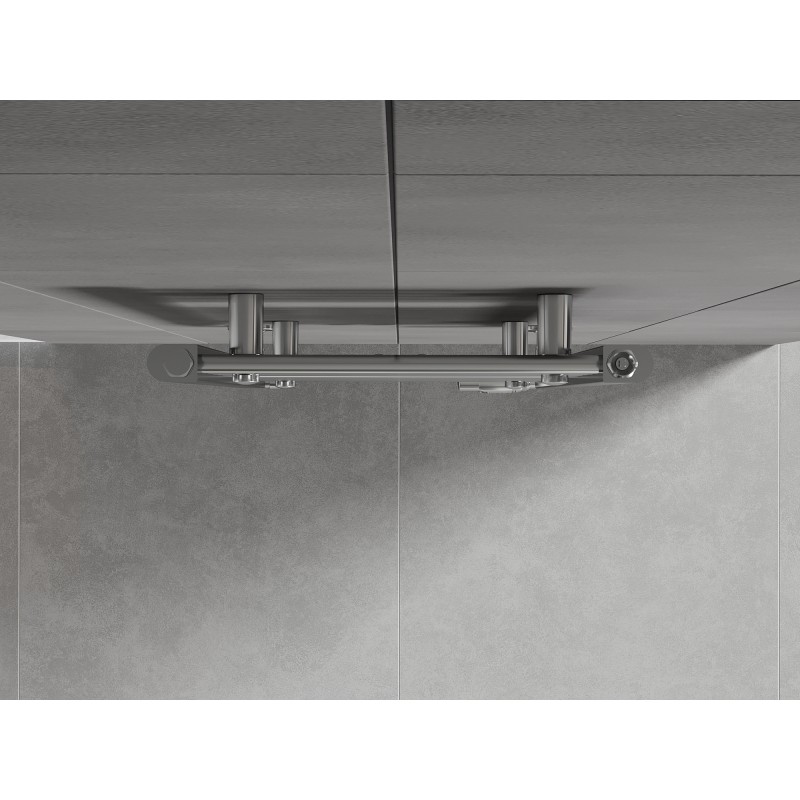 Mexen Hades radiateur de salle de bain 1500 x 400 mm, 461 W, chromé - W104-1500-400-00-01