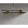 Mexen Hades radiateur de salle de bains 1500 x 500 mm, 555 W, doré - W104-1500-500-00-50