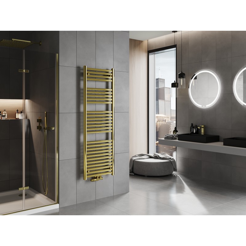 Mexen Hades radiateur de salle de bains 1500 x 500 mm, 555 W, doré - W104-1500-500-00-50